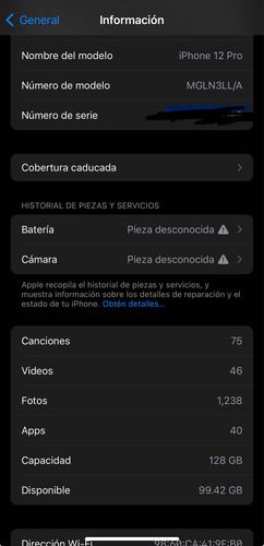 iPhone 12 Pro 128 Gen (Usado)