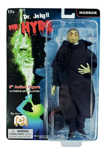 Muñeco Dr Jekyll And Mr Hyde - 20cm - Mego - Dgl Games