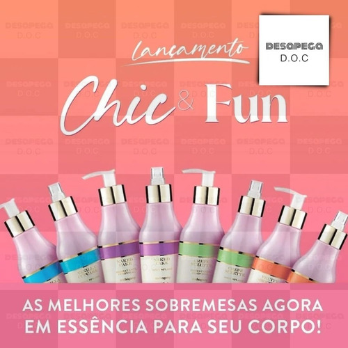 Decant Flaconete 4ml Vanilla Cupcake - Linha Chic & Fun