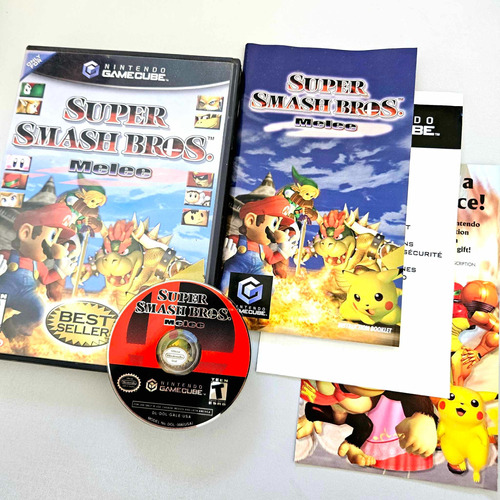 Super Smash Bros Melee Original Gamecube