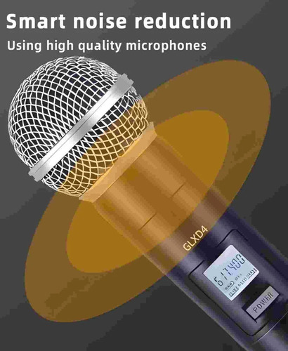 Micrófono Inalámbrico Dual Shure Glxd4 Beta 58a