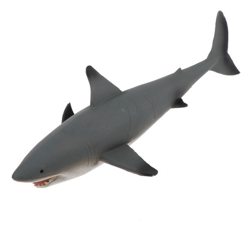7,3 Pulgadas De Plástico Carcharias Tiburón Figurita Realist