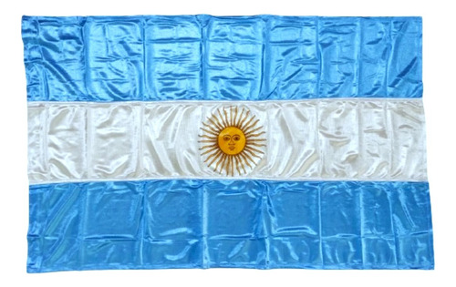 Bandera Argentina C/ Sol 75 X 120 Cm Decreto Calidad Premium