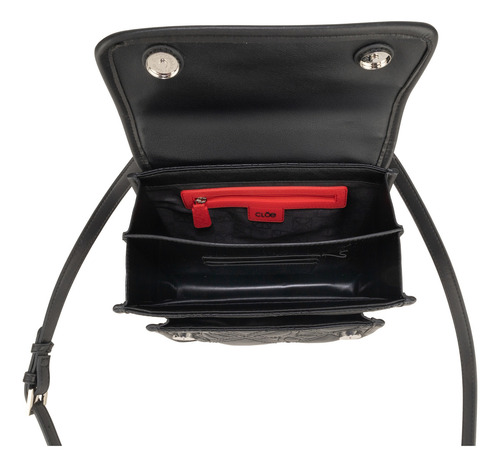 Bolsa Briefcase Cloe Natfil Mediano Color Negro