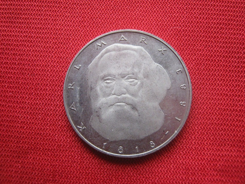 Alemania Federal 5 Marcos 1983 Karl Marx 