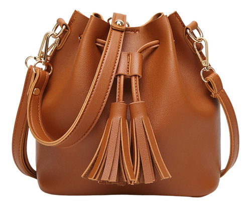 Bolso De Hombro Tipo Cubo Bolso Hobo Bolso Con Cordón De