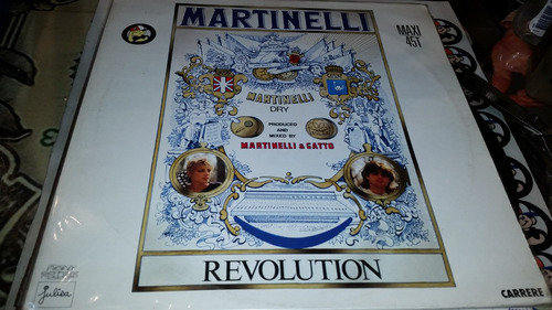 Martinelli Revolution Vinilo Maxi France Muy Buen Estado 86