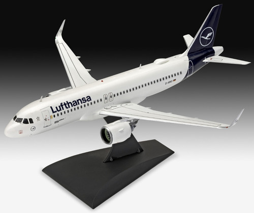Imagem 3 de 6 de Airbus A320neo Lufthansa New Livery - 1/144 - Revell 03942