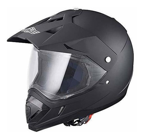 Casco Moto Todoterreno Ligero Homologado Dot - Ahr H-ven35