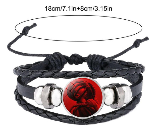 Pulsera De Cuero Para Mujer Pulsera De Cuero Pulsera Con Tem