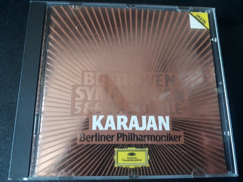 Beethoven - Symphony 5 & 6 Pastorale - Von Karajan - Cd Us 