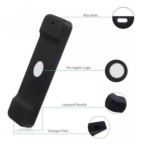 Imagen 1 de 2 de Funda De Silicona Para Control Apple Tv 4k - 4ta Generación