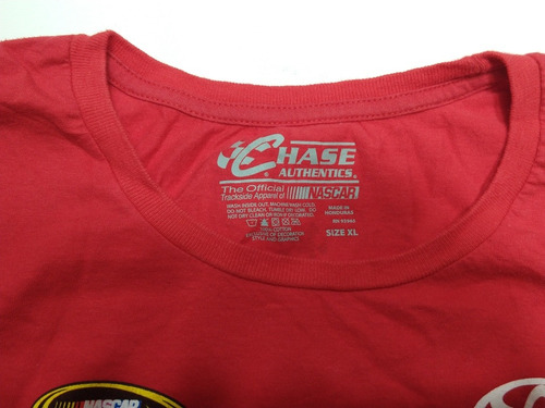 Remera Nascar Chase Authentic Talle Xl Woman