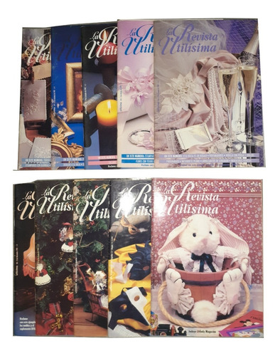 Revistas Utilisima Utilady Con Caja Contenedora Nros 1 Al 10