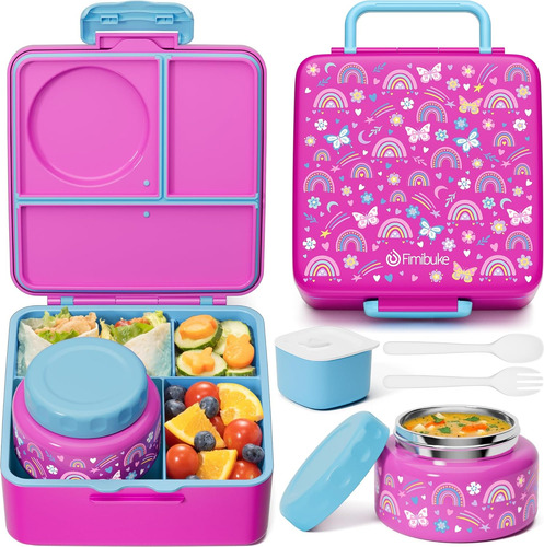 Caja Bento Fimibuke Para Niños, A Prueba De Fugas Y Bpa
