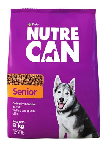 Nutre Can Senior Adulto 8 Kg 