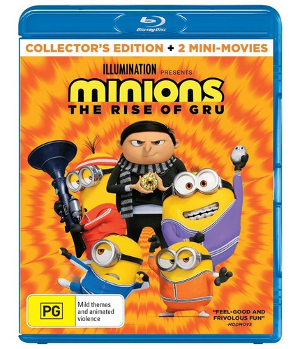 Minions 2 El Origen De Gru 2022 Blu-ray