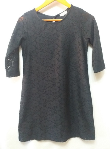 Vestido Pull & Bear Talle S De Encaje Fiesta Leer, Cataleya 