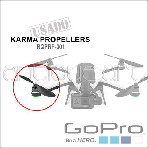 A64 1 Helice Gopro Karma Propellers (sentido Horario) (Usado)