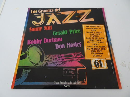 Sonny Stitt - Grandes Del Jazz Nº 61 - Vinilo Español