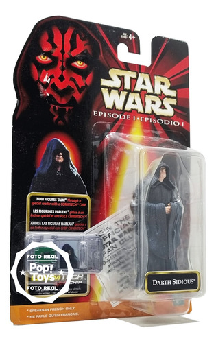 Outlet Ocdl - Hasbro - Star Wars - Darth Sidious Trilogo