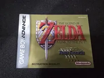 Comprar Manual The Legend Of Zelda A Link To The Past Gba Original