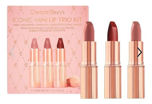 Charlotte Tilbury Mini Iconic Matte Revolution Lip Trio Set