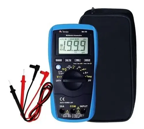 Multímetro Automotivo Minipa MA-150 Digital com Interface USB