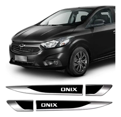 Aplique Lateral Decorativo Chevrolet Onix Joy Flex 2020 2021