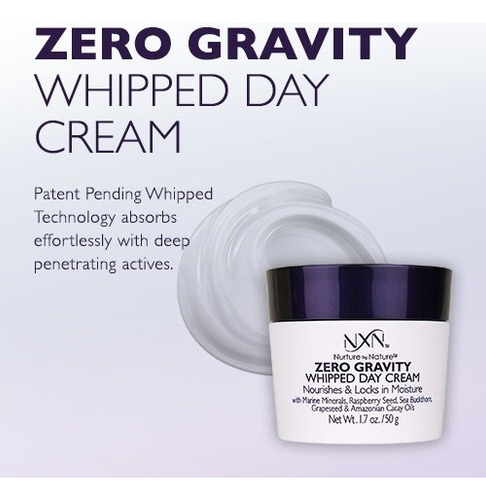 Crema Hidratante Nxn Zero Gravity Whipped 60 Ml Antienvejeci