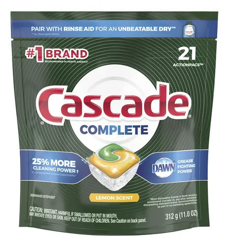 Cascade Complete Actionpacs Cápsulas De Detergente Para