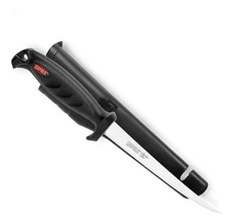 Imagen 3 de 3 de Cuchillo Rapala Falcon 10 Cm Deluxe Filetero Corta Carnada
