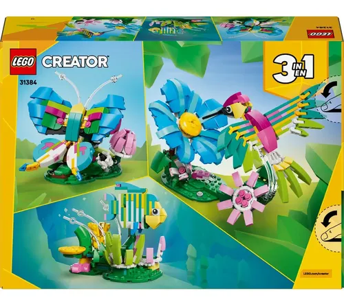 LEGO® Creator 3 em 1 Wildlife: beija-flor colorido 31384