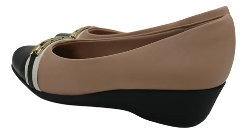 Zapato Mujer Piccadilly 143235 Taco Chino Aplique Nude 39