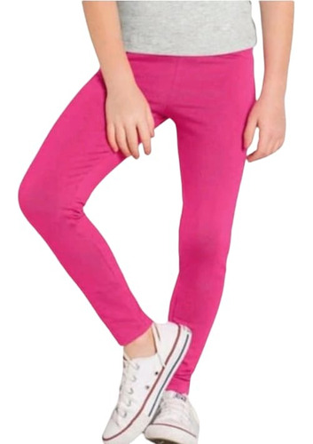 Calça Infantil Feminina Reforçada Escolar Suplex Legging