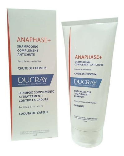 Shampoo Ducray Anaphase+ Fortalecedor Anticaída 200ml