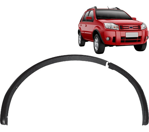 Kit Moldura Parachoque Diant. Direito Ecosport 2002 A 2012