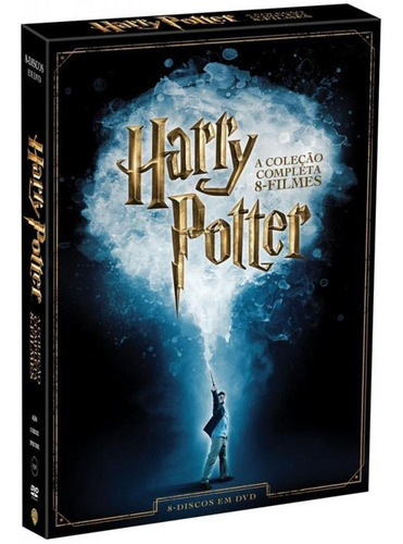 Dvd - Harry Potter - A Coleção Completa (8 Discos) Warner Br