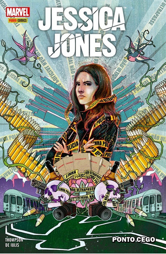 Jessica Jones: Ponto Cego, de Thompson, Kelly. Editora Panini Brasil LTDA, capa mole em português, 2019