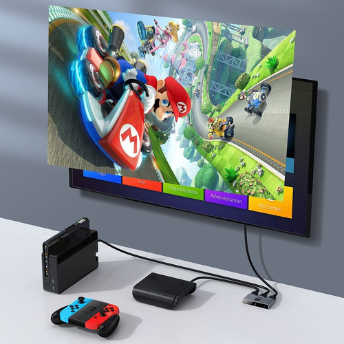 Imagen 10 de 10 de Switch Splitter Bidireccional Hdmi 1x2 4k 30hz / Baseus