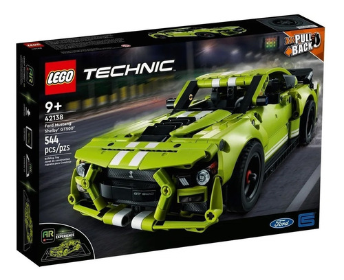Lego Bloques Technic Ford Mustang Shelby Gt500 544 Pzs 42138