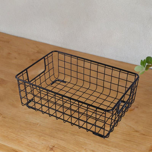 Cesta De Almacenamiento De Alambre, Cesta De Escritorio, S