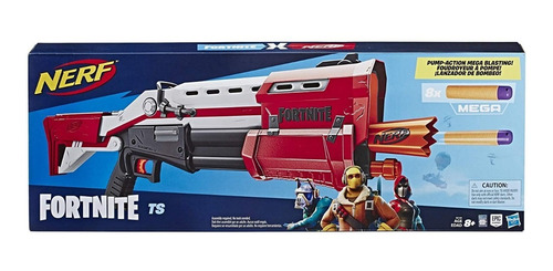 Imagen 3 de 3 de Nerf Fortnite Ts-1 Blaster Lanzador De Bombeo Hasbro E6159