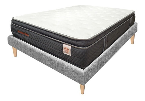 Colchón Firme Sencillo 100 Pedic Premium + Base Sif