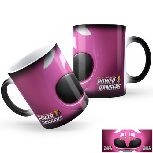 Taza Mágica Power Ranger Pink Calidad