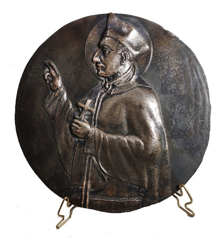 Santo Ivo - Medalhão De Bronze 