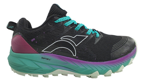 Zapatillas Maraton 1006 Trail Running Mujer - Negro/violeta