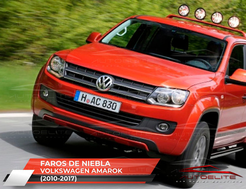 Imagen 9 de 10 de Kit Faros Niebla Vw Amarok 10 11 12 2013 2014 2015 2016 2017