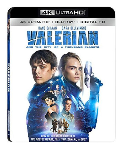 Valerian And The City Of A Thousand Planets [4k Ultra Hd + B