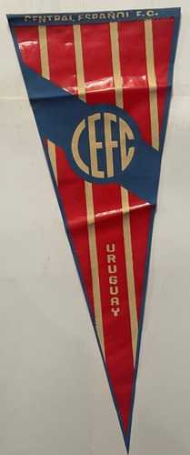 Banderín Central Español Fútbol Club, Uruguay, Nylon, Bu